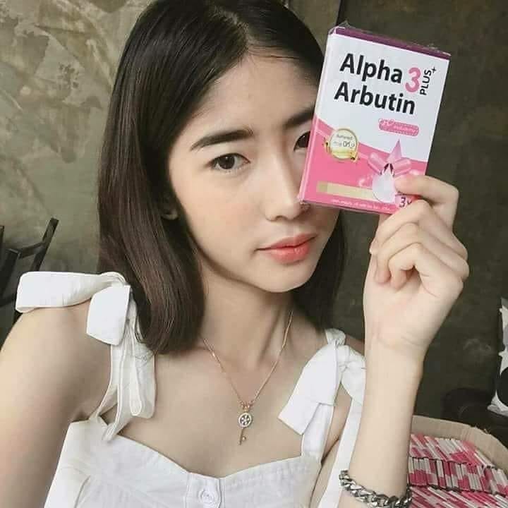 Viên kích trắng Alpha Arbutin 3 Plus New UV Protection hộp 10 viên - Thái Lan