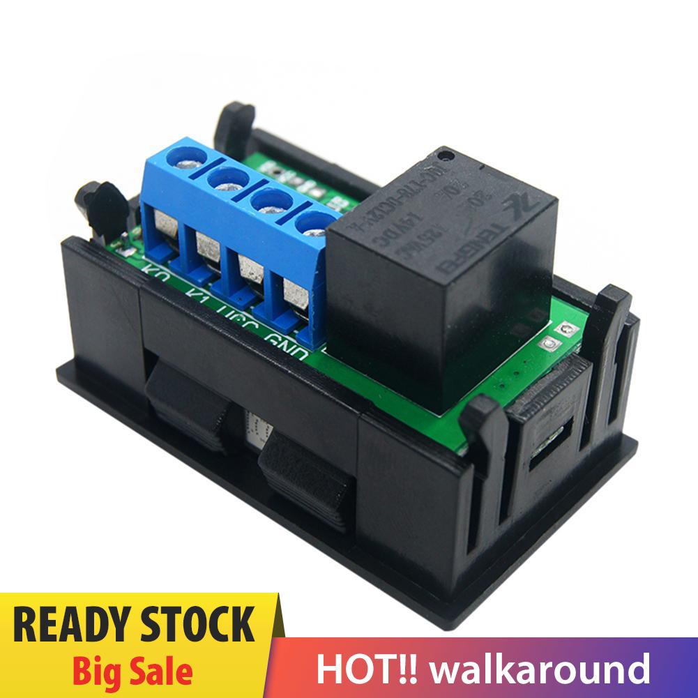 Mô Đun Rơ Le Hẹn Giờ Hiển Thị Đèn Led Kỹ Thuật Số 12v T2302