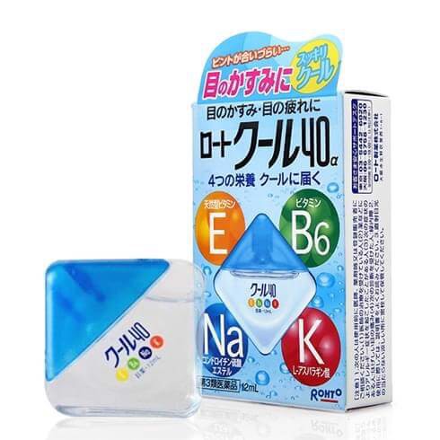 Thuốc nhỏ mắt Rohto Vita 40 Nhật Bản (XANH) - Hàng Nhật nội địa
