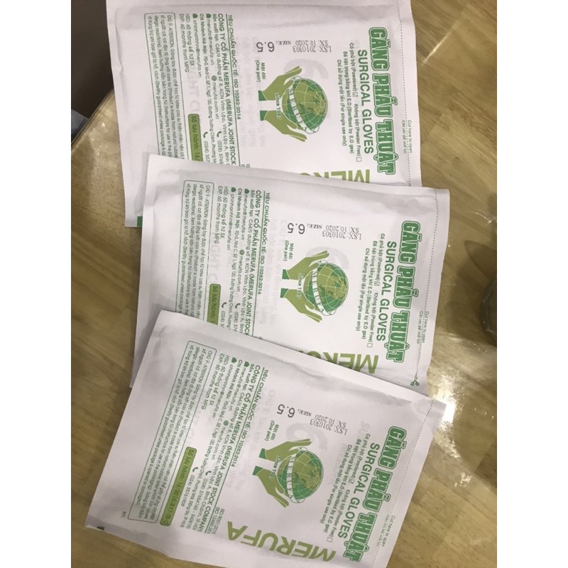 Găng tay PT tiệt trùng 1 lần (4900/đôi) | BigBuy360 - bigbuy360.vn