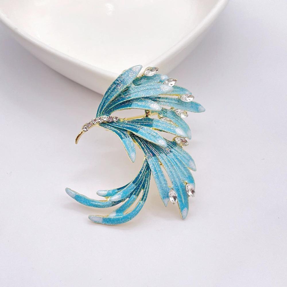 Ghim Cài Áo Hình Chim Phượng Hoàng Phong Cách Vintage Dành Cho Nữ