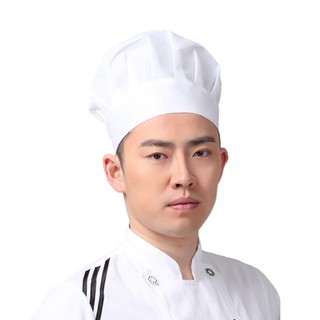 MŨ ĐẦU BẾP MÀU TRẮNG GỌN GÀNG