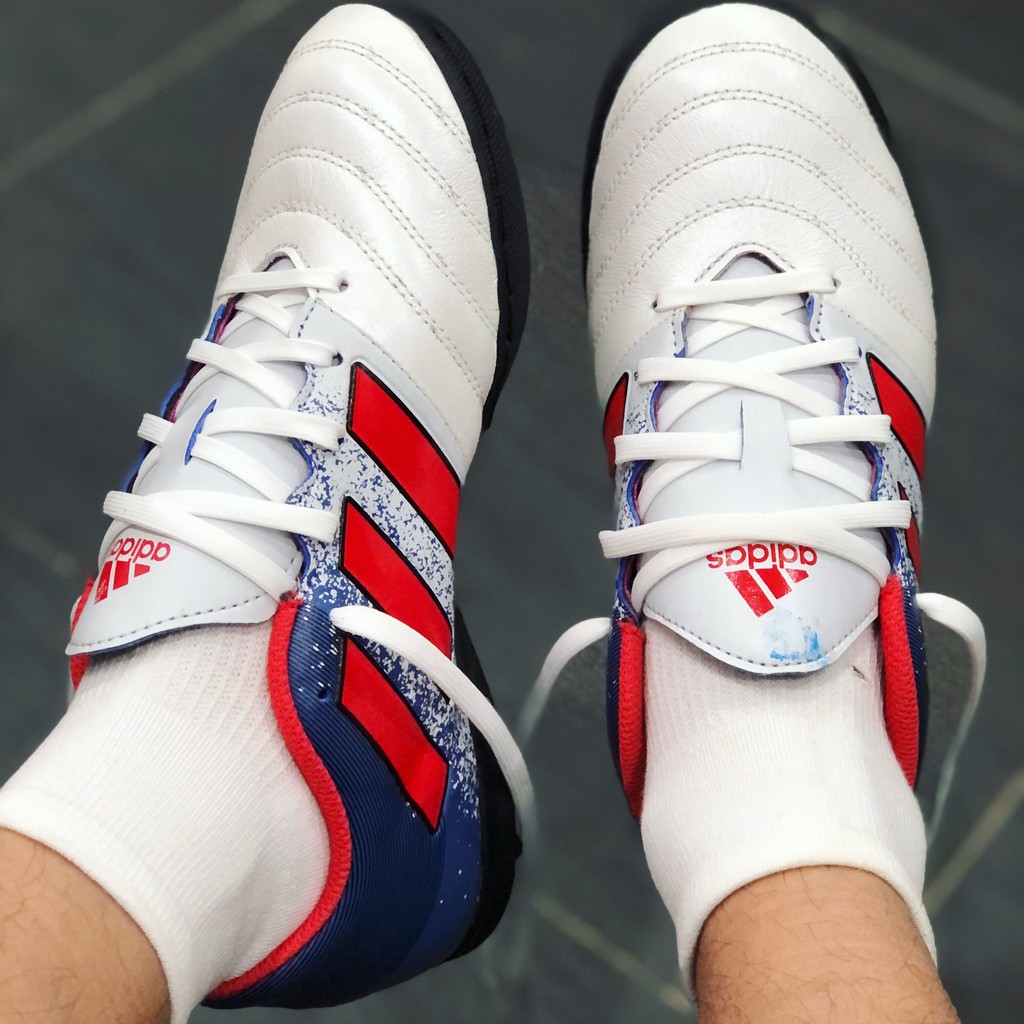 Giầy bóng đá Mundial "white" ráp đế