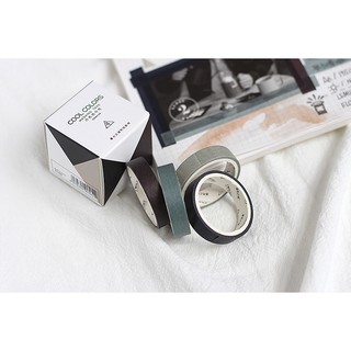 Set 4 cuộn băng dính washi tape WT232