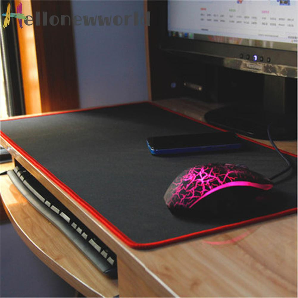 Hellonewworld Large Gaming Mouse Pad 60*30CM Computer Rubber Pro Keyboard Mat