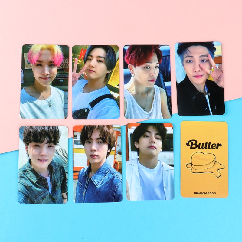 Thẻ Ảnh In Hình Nhóm Nhạc BTS