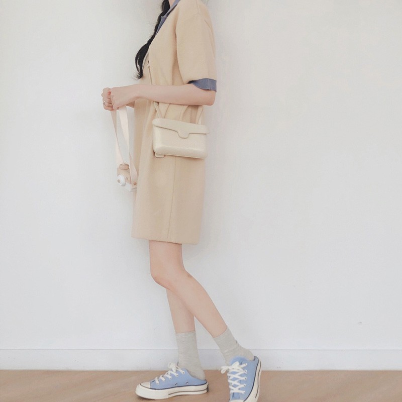 Mặc gì đẹp: Siêu xinh với Đầm polo ngắn tay phong cách Hàn Quốc thời trang dành cho nữ