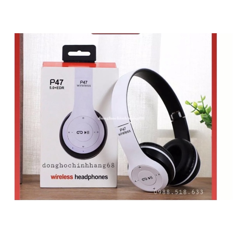 Tai nghe Bluetooth chụp tai nâng cấp không dây