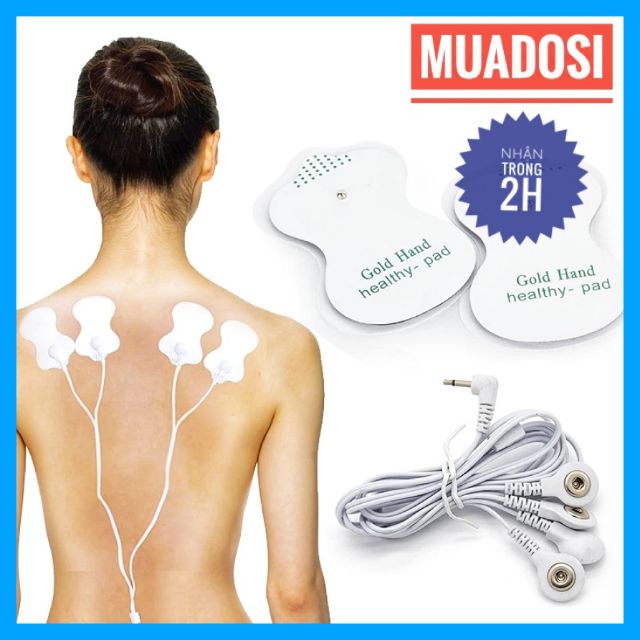 Bộ 4 Miếng Dán Xung Điện Massage Dùng
