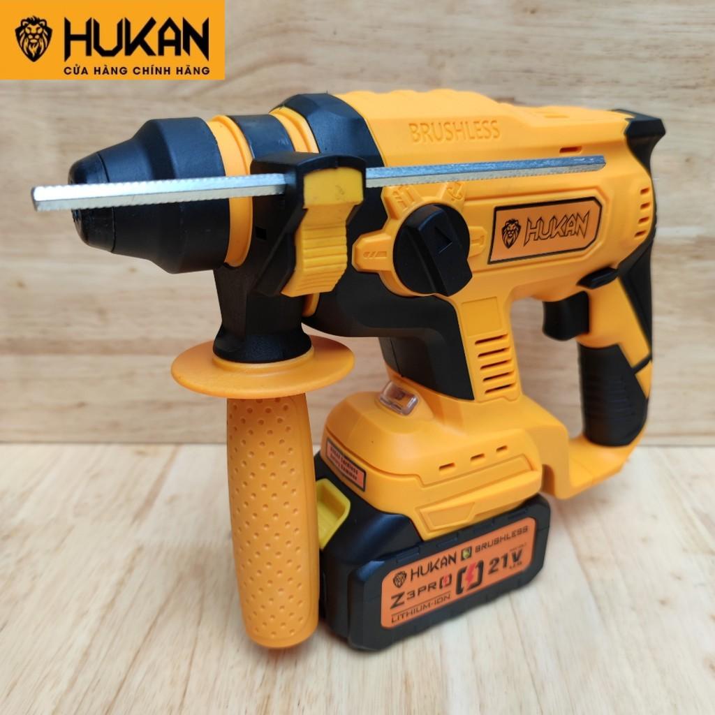 Máy khoan bê tông pin HUKAN 21v.Lõi đồng 100%, không chổi than 3 chức năng ,khoan tường.BH 6T - SP HOT 2022 - NEW HOT