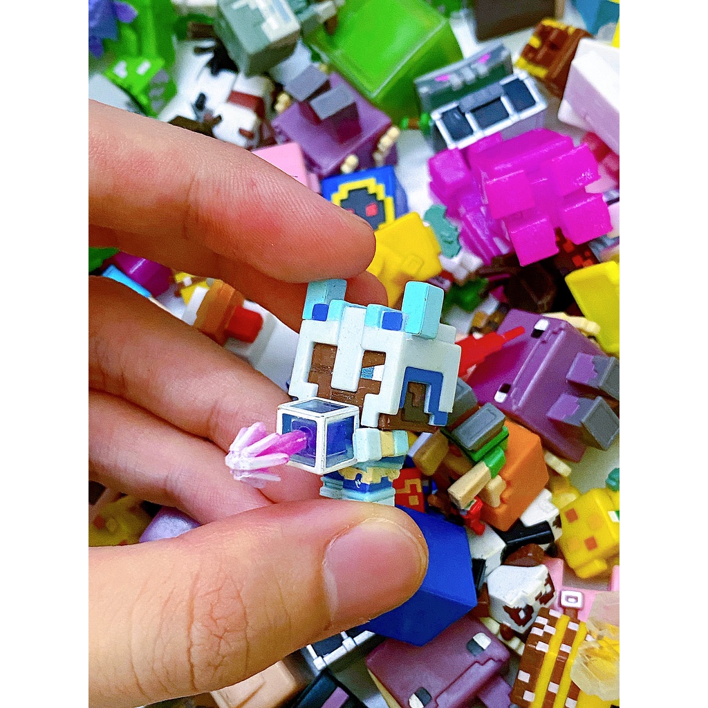 Mô hình minecraft - Minifigure minecraft - Hàng chính hãng Mattel - Giao ngẫu nhiên