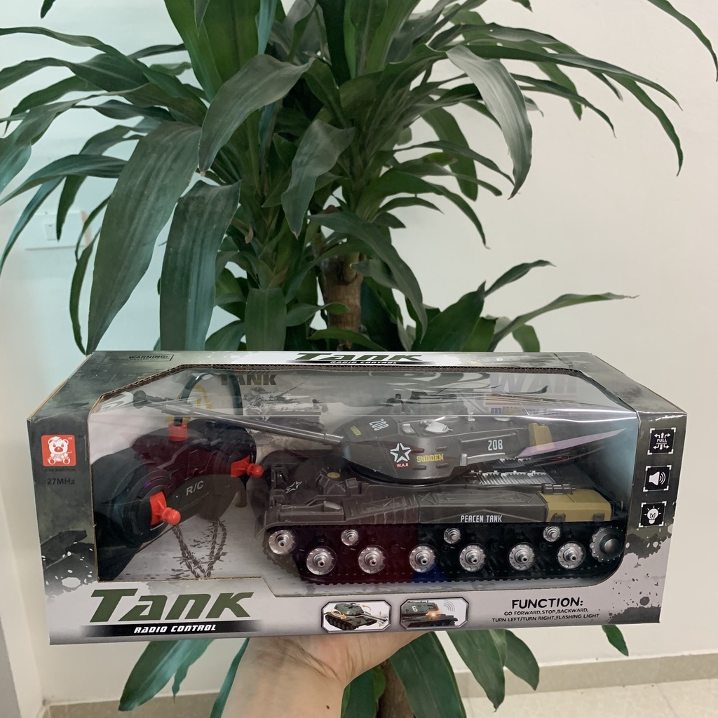 Đồ Chơi Xe Tăng Điều Khiển Từ Xa – Xe OTO Xe Tăng Chiến Đấu – Model AKX529-6