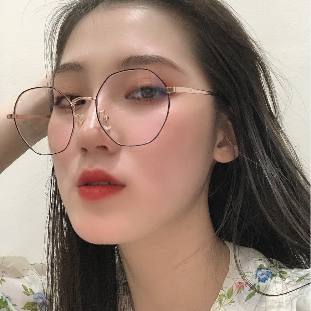 Gọng kính titanium 88031DV thời trang cao cấp nam nữ siêu nhẹ siêu bền OURESS