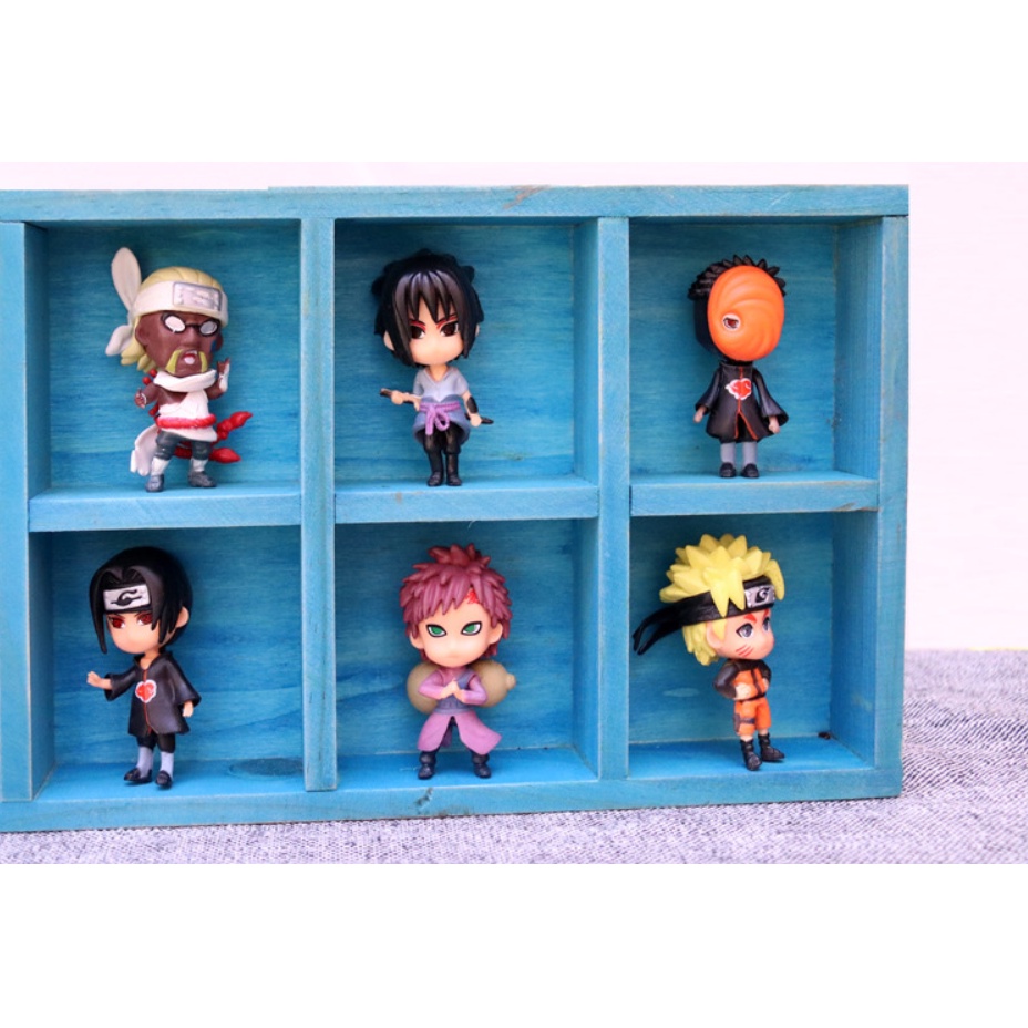 Quà Tặng Sinh Nhật, Hộp Quà Mô Hình Nhân Vật Naruto,Itachi, Sasuke Các Nhân Vật Anime Yêu Thích Của Các Bạn Nhỏ