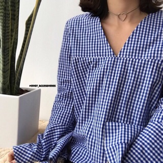 Rosy - vòng cổ choker xích trái tim to