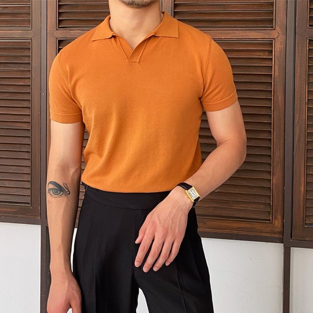 Áo thun Polo nam cổ bẻ vải cotton xuất xịn, chuẩn form, sang trọng, thanh lịch - Polo Plesure