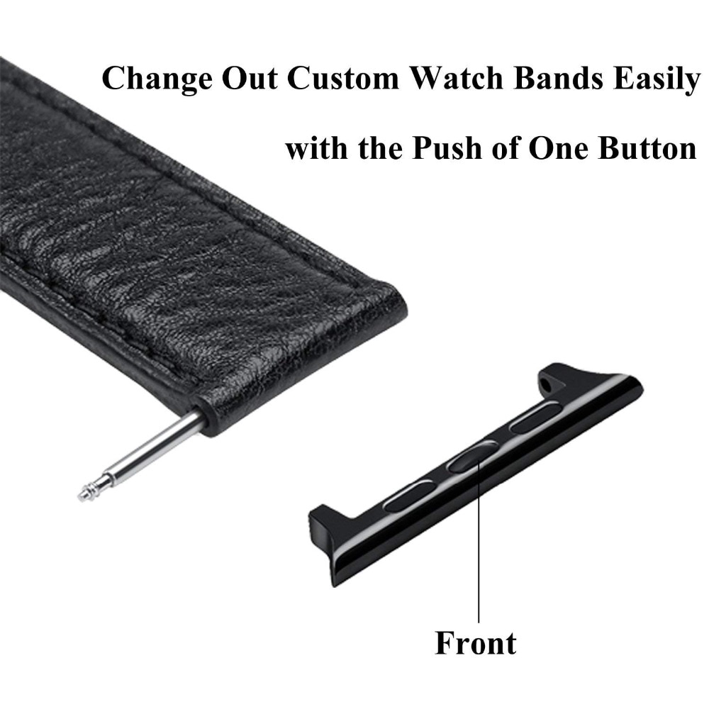 Đầu nối dây đeo bằng nhôm liền mạch lắp đặt dễ dàng 38mm 42mm thích hợp cho Apple Watch 4 3 2
