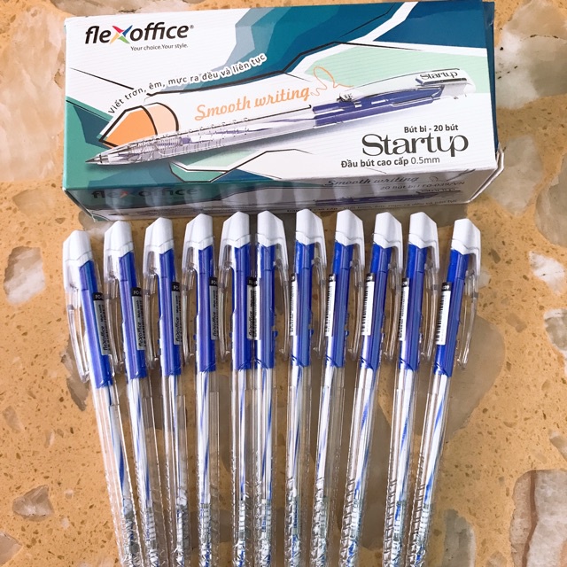 Bút bi bấm TL nét 0.5mm, 0.8 mm luyện chữ viết F0-023/024/039/VN Hàng chính hãng