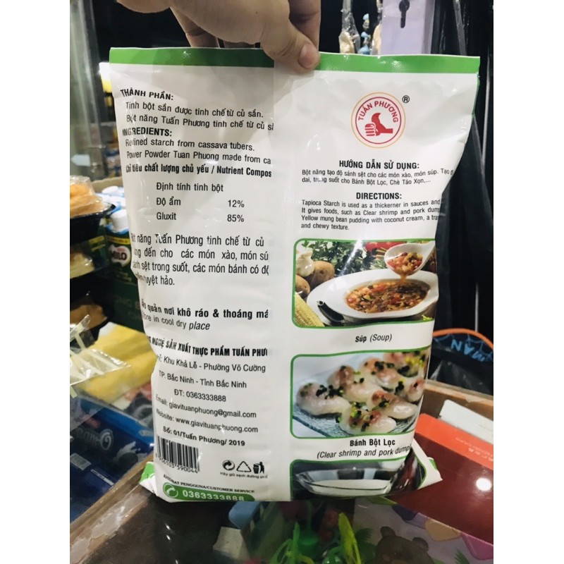 1kg Bột năng Tuấn Phương
