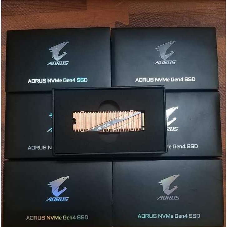 Ổ cứng SSD M2 NVMe Gigabyte Aorus Gen4 - 1TB / 2TB CÓ TẢN - Heatsink - bảo hành hãng 60 tháng | BigBuy360 - bigbuy360.vn
