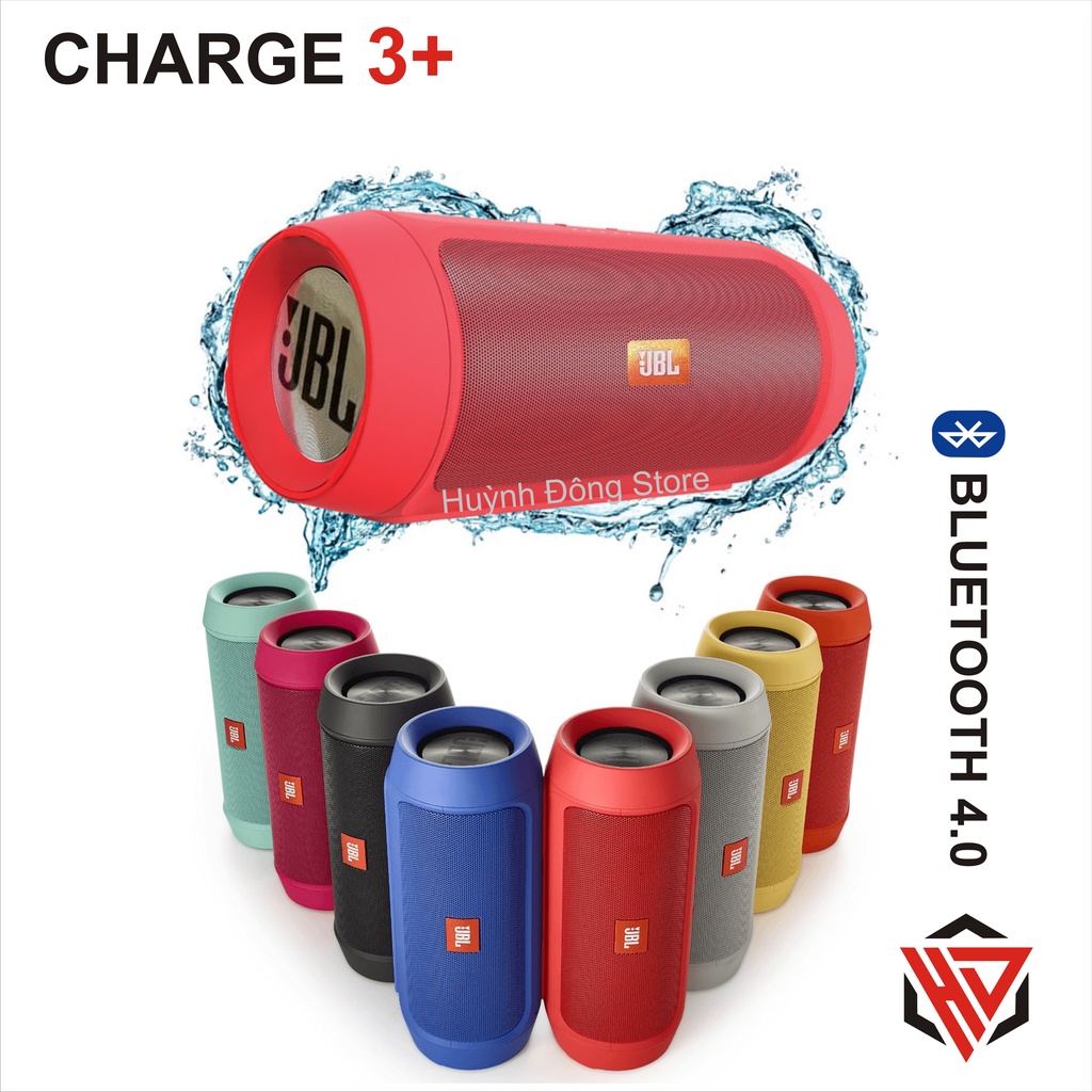 Loa Bluetooth charge 3+ Mini Âm Thanh HiFI - Tích Hơp Khe Cấm Thẻ Nhớ, USB