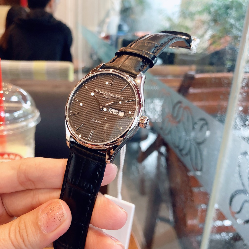 Đồng hồ nam Frederique Constant FC225GT5B6 - Máy Quartz Pin Thụy Sĩ - Kính Sapphire