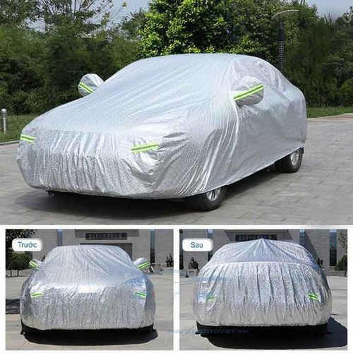 Bạt phủ xe ô tô 4 - 7 chỗ cách nhiệt, Bạt trùm xe ô tô 3 lớp chống nóng hiệu quả | BigBuy360 - bigbuy360.vn