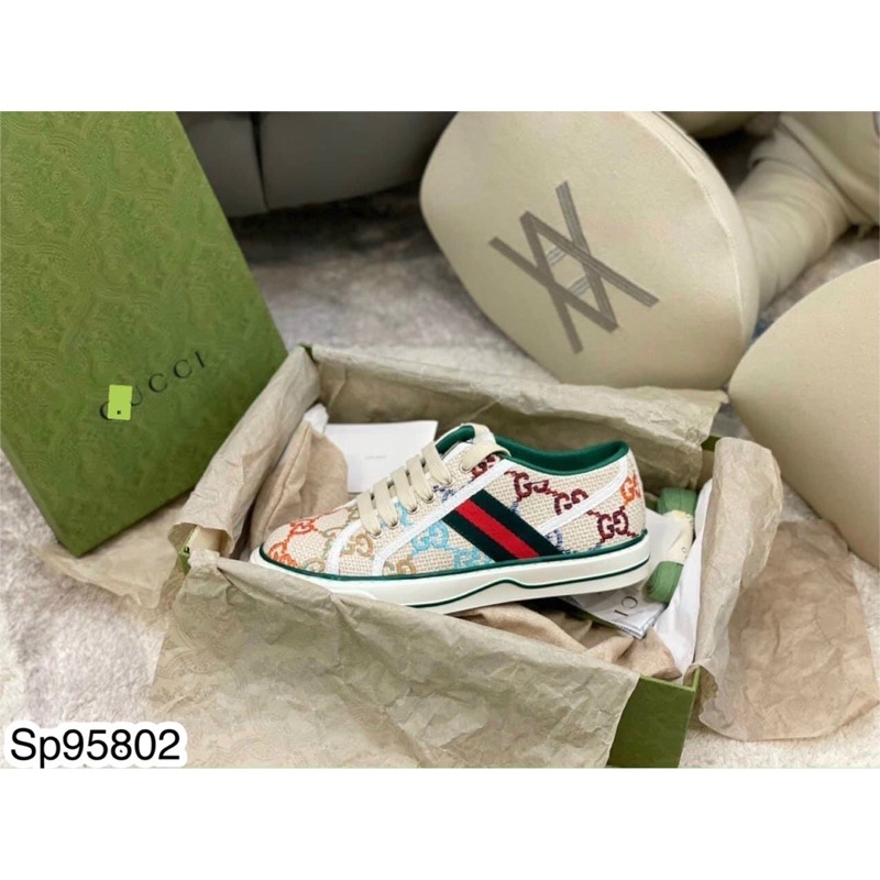 Giày Sneaker GC Nam Nữ Thêu Logo Full Box - Giày GC SPF Full Box Bill