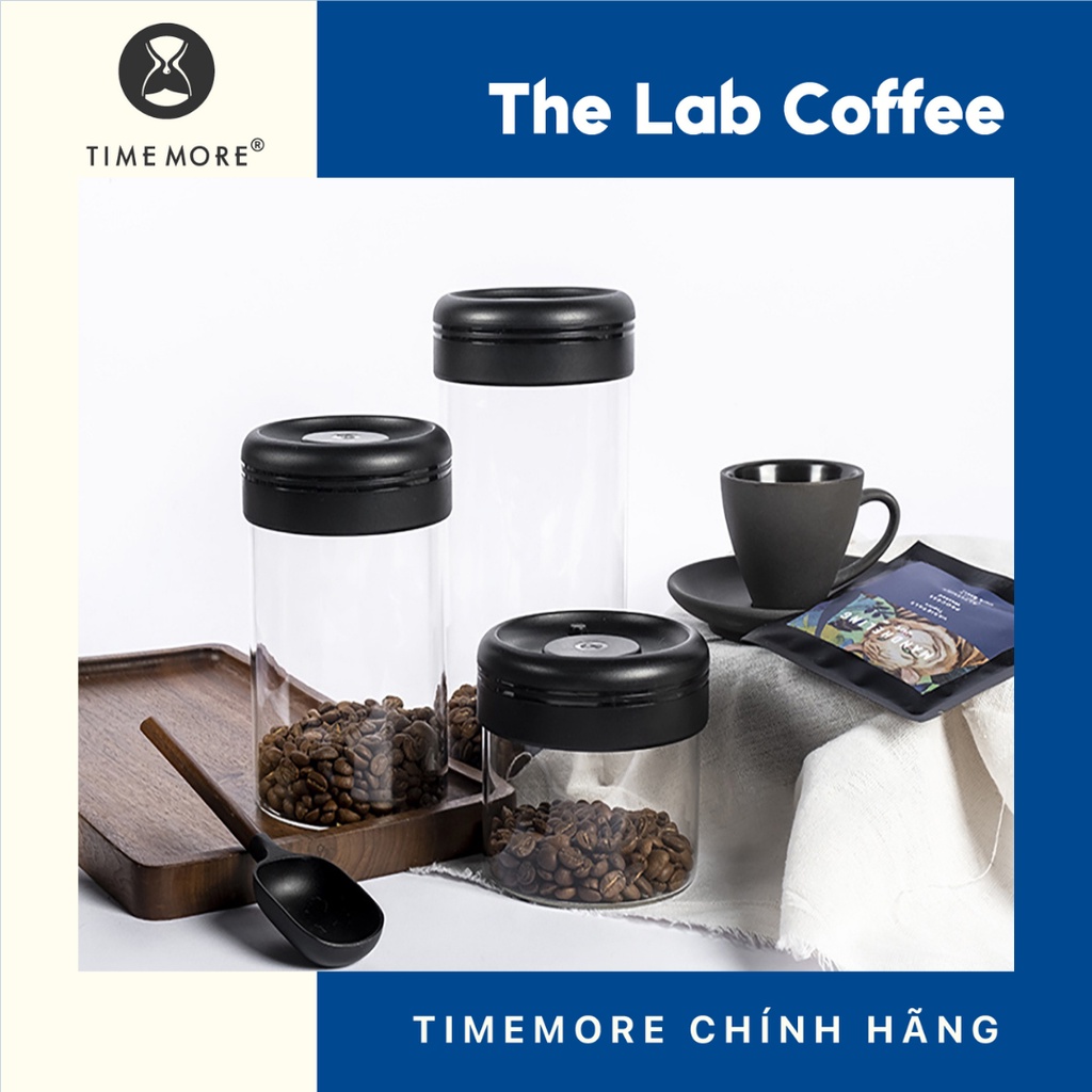 Hũ thuỷ tinh có van hút chân không Timemore