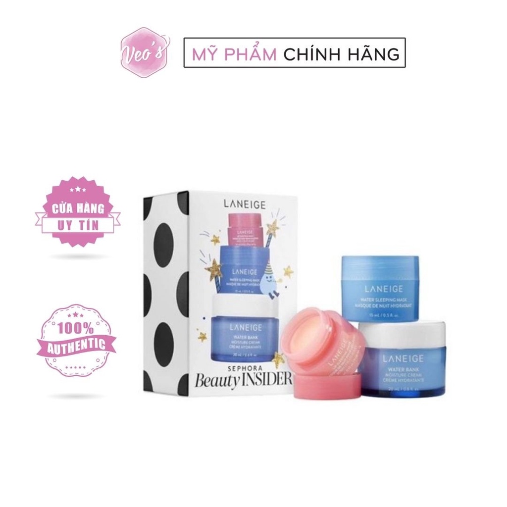 Set 3 món Laneige Sephora Beauty Insider