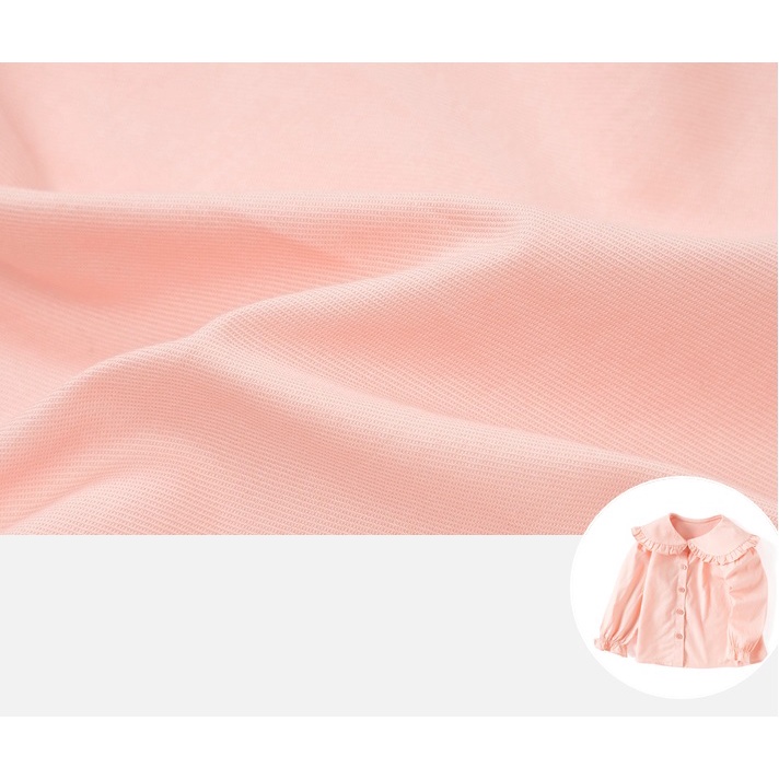 (3-7 tuổi) Áo sơ mi cổ sen bé gái hãng BALABALA 21023200204