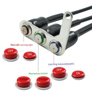Công Tắc Gắn Tay Lái Xe Máy DC12V
