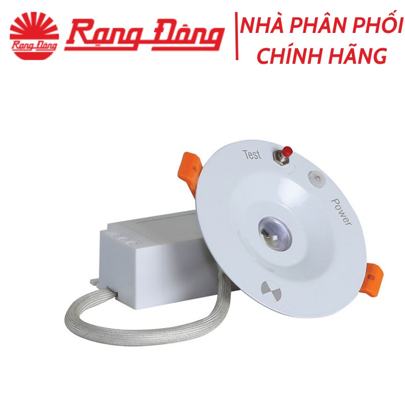Đèn LED Downlight âm trần khẩn cấp 5W Rạng Đông AT07L KC 90 5W