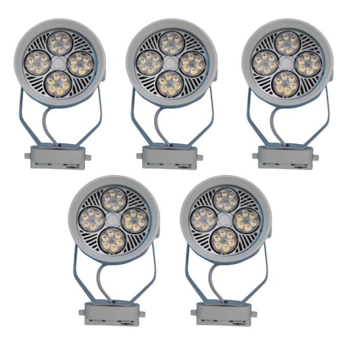 Bộ 5 đèn rọi ray mắt trâu 24w, đèn trang trí giá tốt.