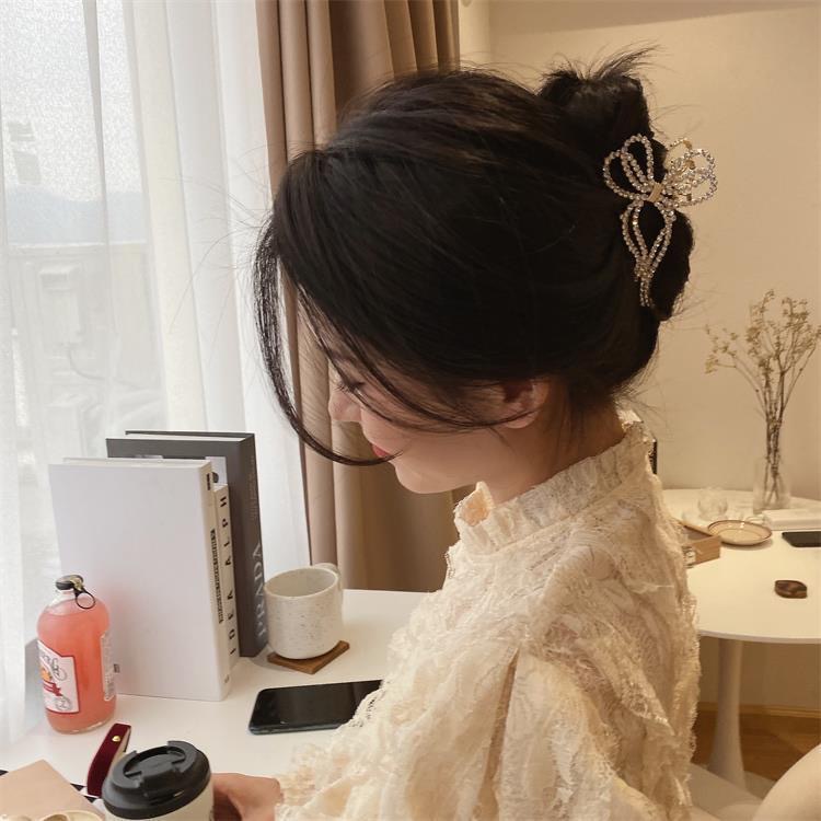 Kẹp Tóc Đính Đá Và Ngọc Trai Thời Trang Hàn Quốc Chất Lượng Cao