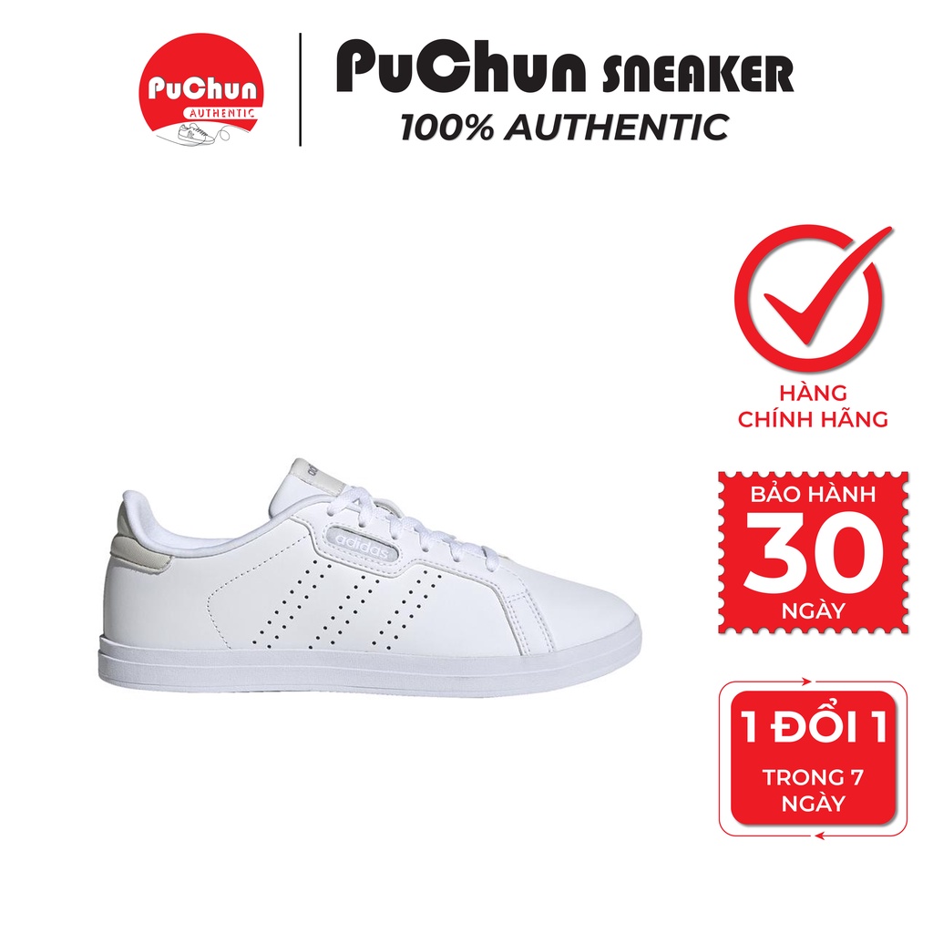 Giày Adidas TENNIS Nữ Courtpoint CL X Màu trắng FW3254 - Hàng Chính Hãng