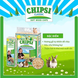 MÙN CƯA THƠM CHIPSI 60L CHO HAMSTER (3.2KG)