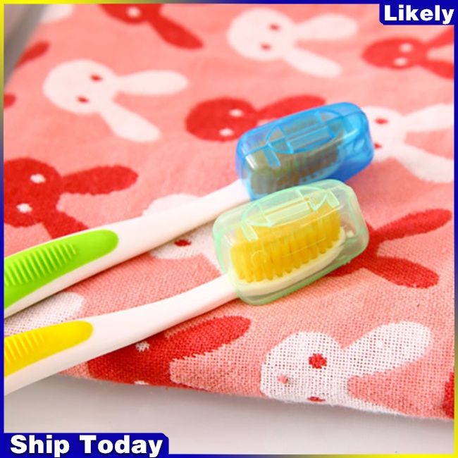 Set 5 nắp đậy bảo vệ đầu bàn chải đánh răng tiện dụng khi đi du lịch