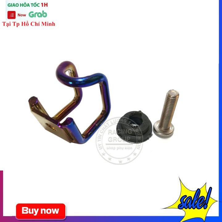 Móc Treo Đồ Xe Máy Bằng Chữ U Ngắn Nhỏ Gọn Chịu Tải Trọng Cao Gắn Nhiều Xe