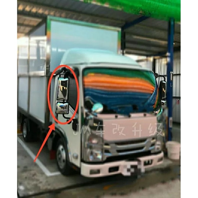 Ốp gương HINO/ISUZU đời mới dùng chung.
