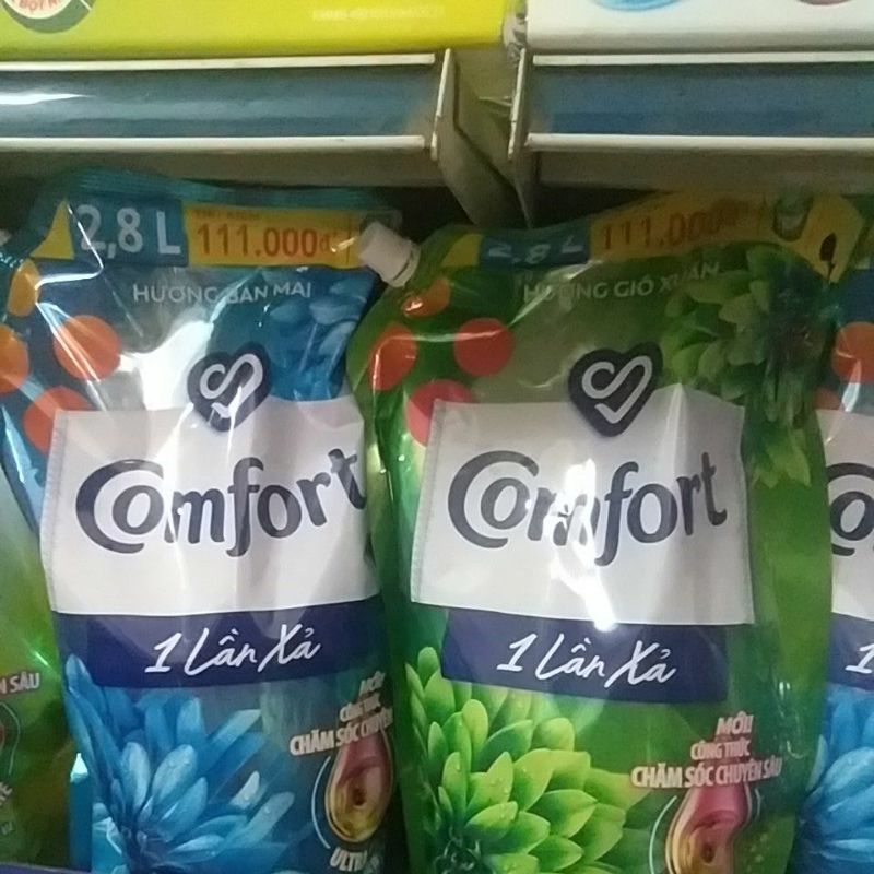Nước xả vải comfort 1 lần xả 2,8L