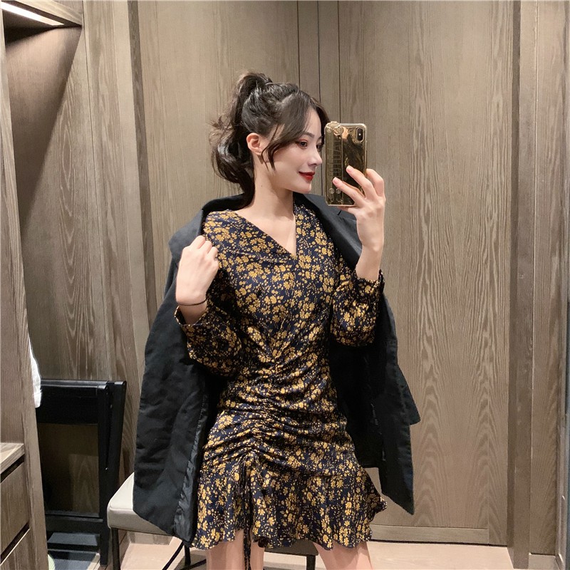 ĐẦM VÁY HOA NỮ ĐI TIỆC DẠO PHỐ ULZZANG | BigBuy360 - bigbuy360.vn