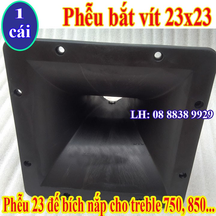 PHỄU LOA TREBLE KÈN 750 . VUÔNG 23X23CM - GIÁ 1 CÁI