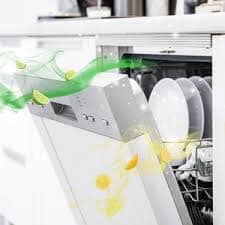 Viên tinh dầu treo khử mùi máy rửa bát Finish hương chanh