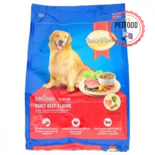 SMARTHEART ADULT Bao lớn 20kg (2 loại bao ) - Thức ăn chó - HẠT KHÔ CHÓ TRƯỞNG THÀNH