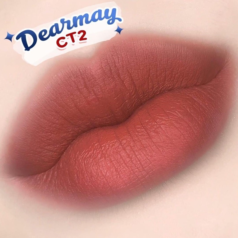 |SALE XẢ BỎ MẪU| SON KEM LÌ DEARMAY CALIFORNIA CHERRY