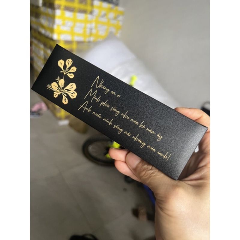 Hộp đựng bút khắc tên - quà tặng văn phòng