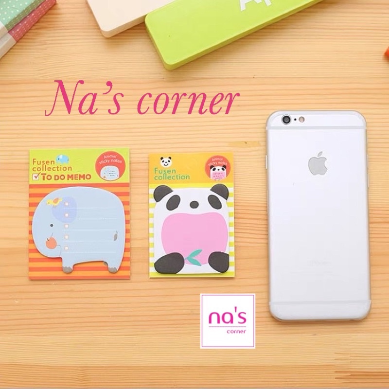 Giấy note ghi chú động vật cute dễ thương