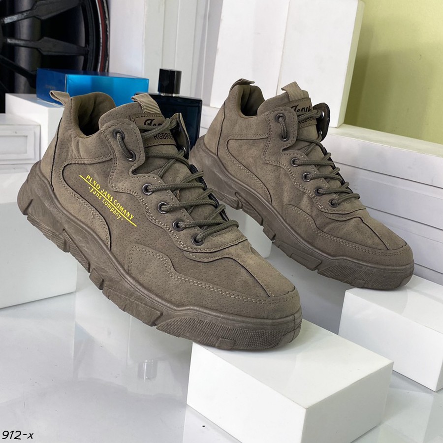 Giày Nam Da Lộn Xám ⚜️FREESHIP⚜️ Giày Nam Da Lộn Cao Cấp [ Hàng Độc Nhập Khẩu]- Bảo Hành Dài - SNK510 Màu Vàng Bò | BigBuy360 - bigbuy360.vn