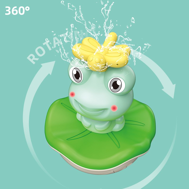 Đồ chơi Ếch thả nhà tắm full phụ kiện mới nhất 2021 (tặng kèm pin)
